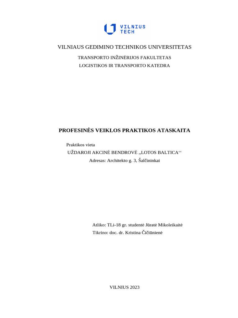 Praktika | PDF