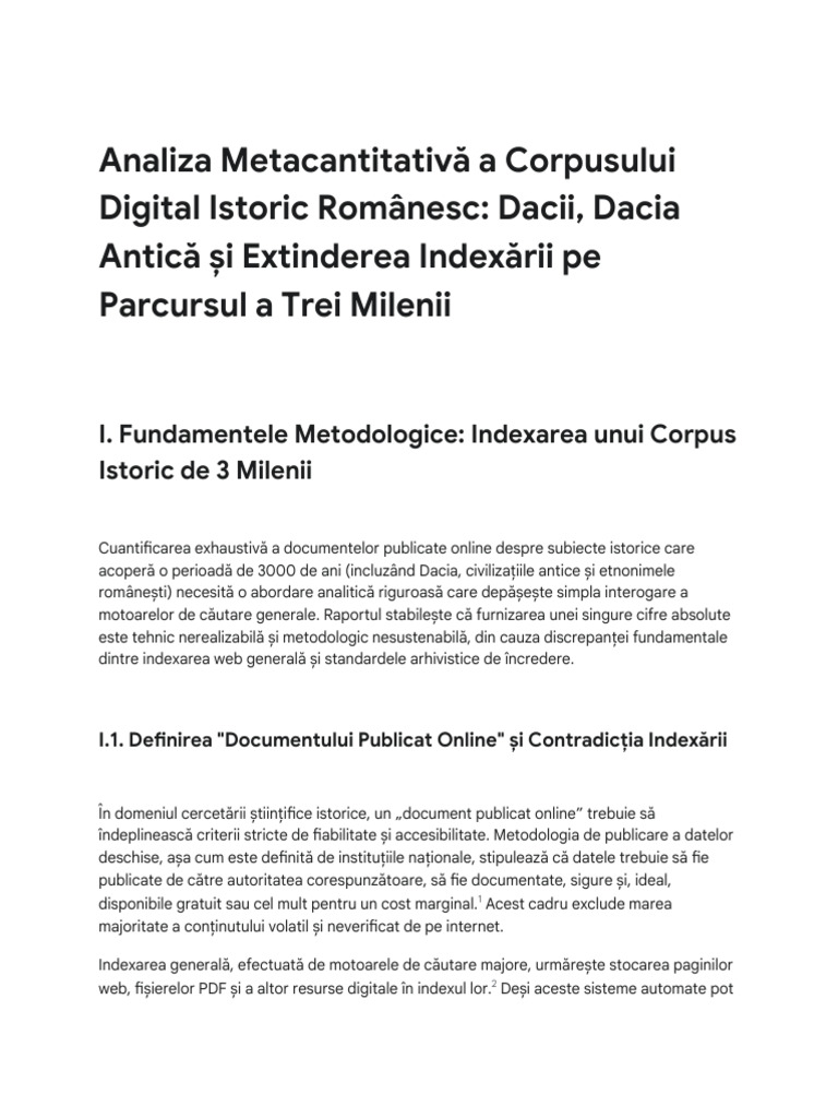 Documente Despre Daci 07oct2025 | PDF