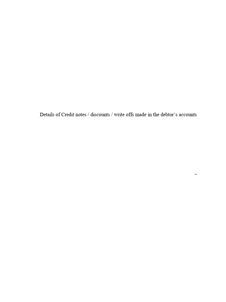 Indicative List of Documents for Stock Audit | PDF