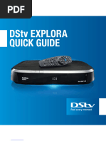DSTV Remote Control A7 User Guide PDF | PDF | Menu (Computing) | Software