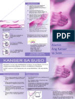 2008 Breast Cancer Tagalog Flyer