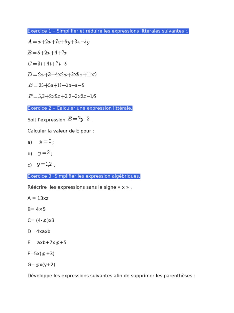 Ex Maths Eb7 | PDF