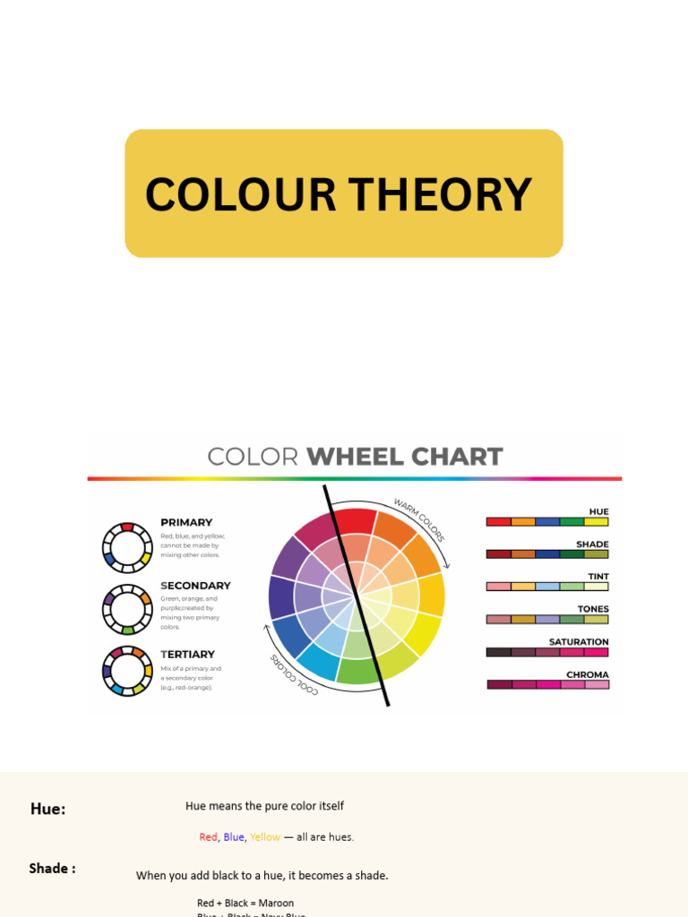 Colour Theory | PDF | Color | Blue