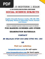 GRADE 10 CSL 001 2026 Exam | PDF | Leadership
