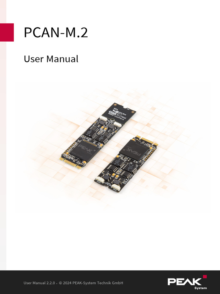 Pcan M 2 Four Channel Part No Ipeh 004085 | PDF | Computer Architecture ...