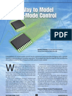 A New Way To Model Current-Mode Control-Part-I