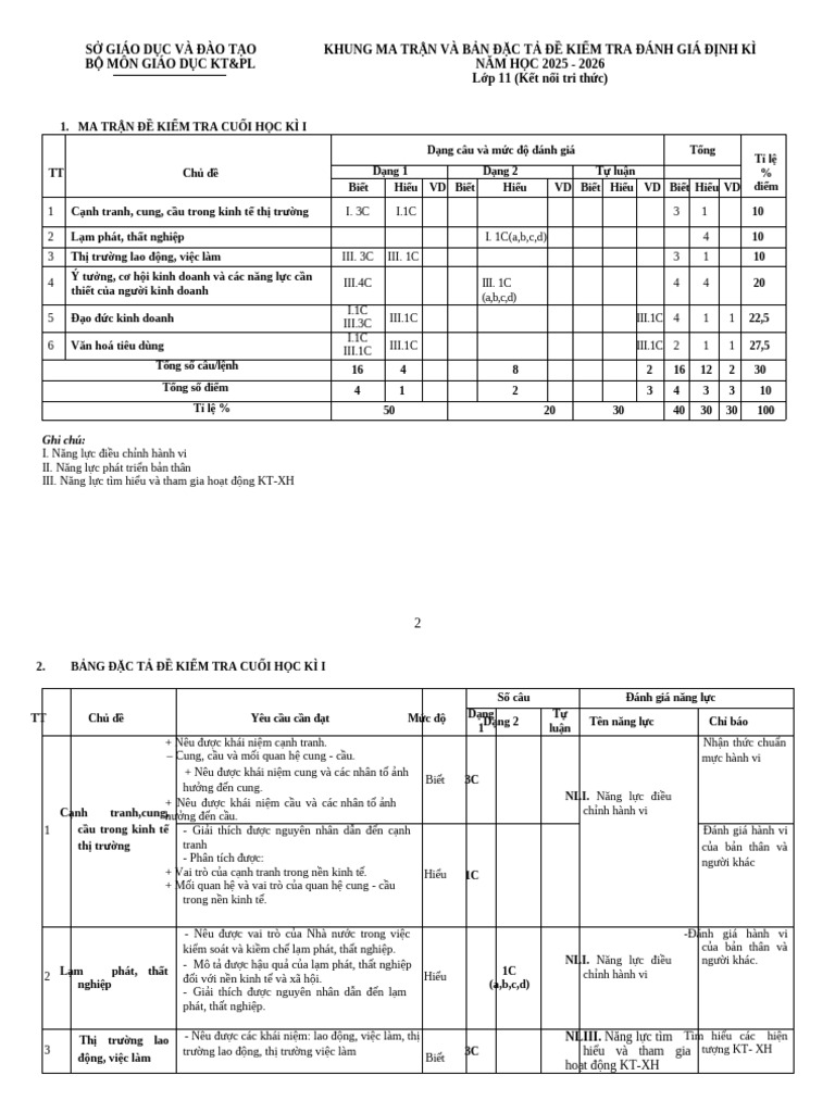 Lop 11 MT DT CK1 | PDF