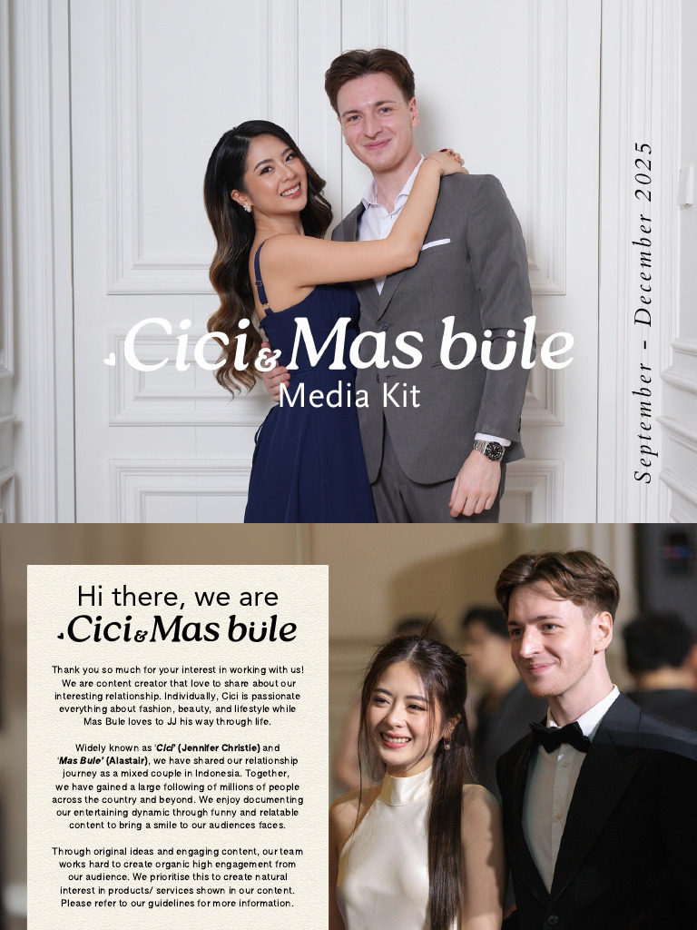 Media Kit Cici & Mas Bule q4 2025 | PDF | Social Network | World Wide Web