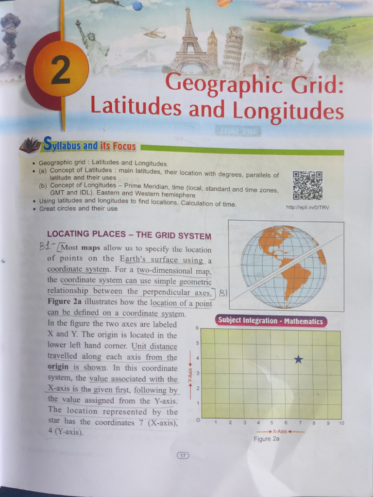 Grade 9 Geography Chapter 2 Geographic Grid. | PDF | Latitude | Longitude