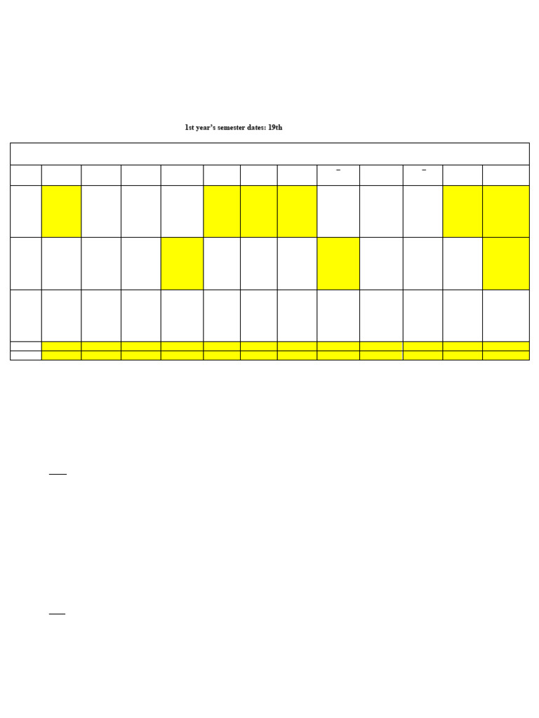 Anatomy Lab Timetable Schedule Sem II 25 - 2026 Ay | PDF | Biology | Death