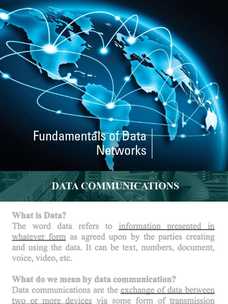 1 - Introduction To Networks | PDF | Network Topology | Duplex ...