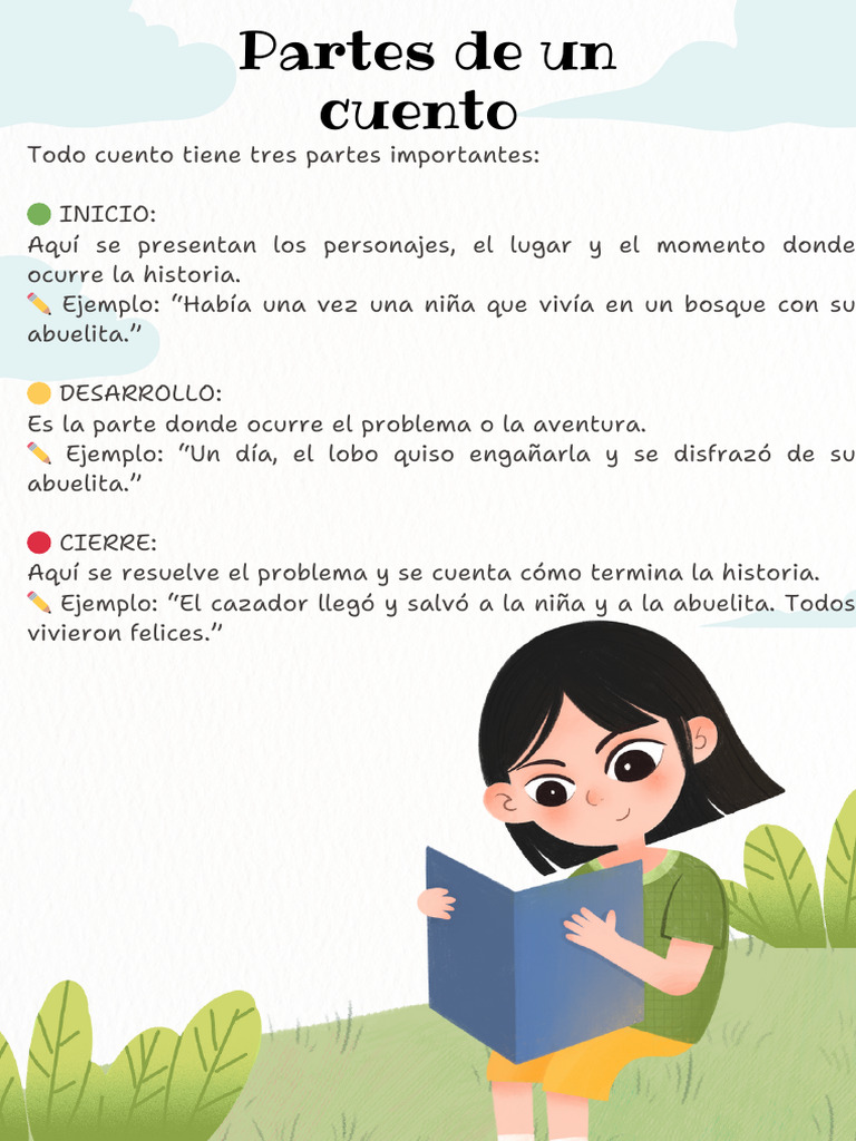 Documento A4 p%C3%A1gina de Libro de Cuento Para Ni%C3%B1os Bonito ...