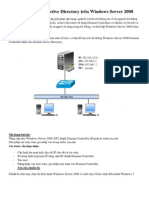 Hướng dẫn cài đặt Active Directory trên Windows Server 2008 - eiu