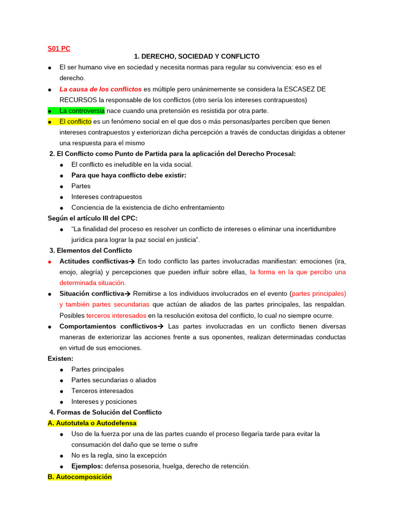 S01-S07 Procesal Civil | PDF | Ley procesal | Demanda judicial