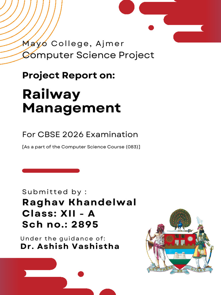 Raghav Khandelwal Computer Project | PDF | My Sql | Databases
