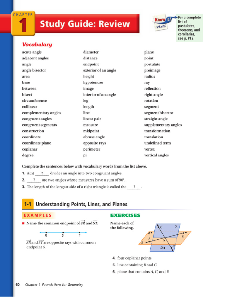 Review Chapter 1 | PDF