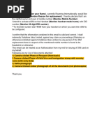 Airtel SIM Replacement Form Guide | PDF