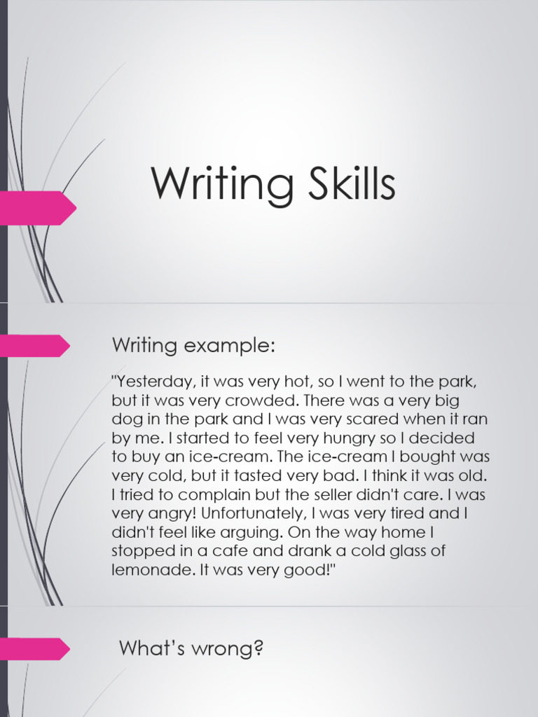 Essay Writing Skills For English Students - b2 c1 | PDF | Verb ...
