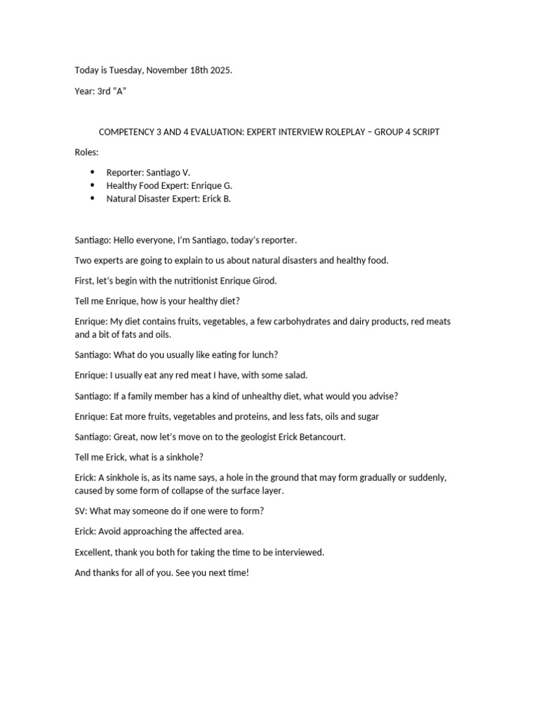 Roleplay | PDF