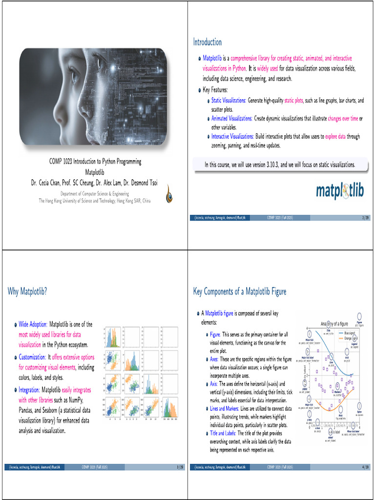 14 Matplotlib 4page 1 | PDF