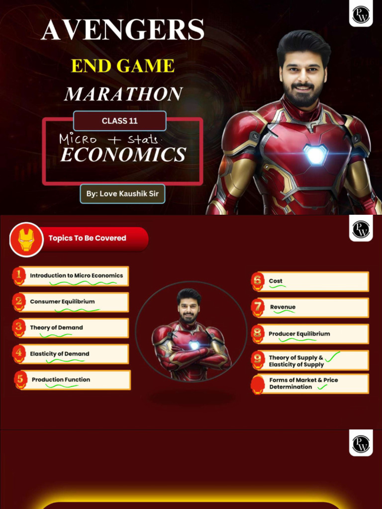 Full Marathon Class Notes | PDF