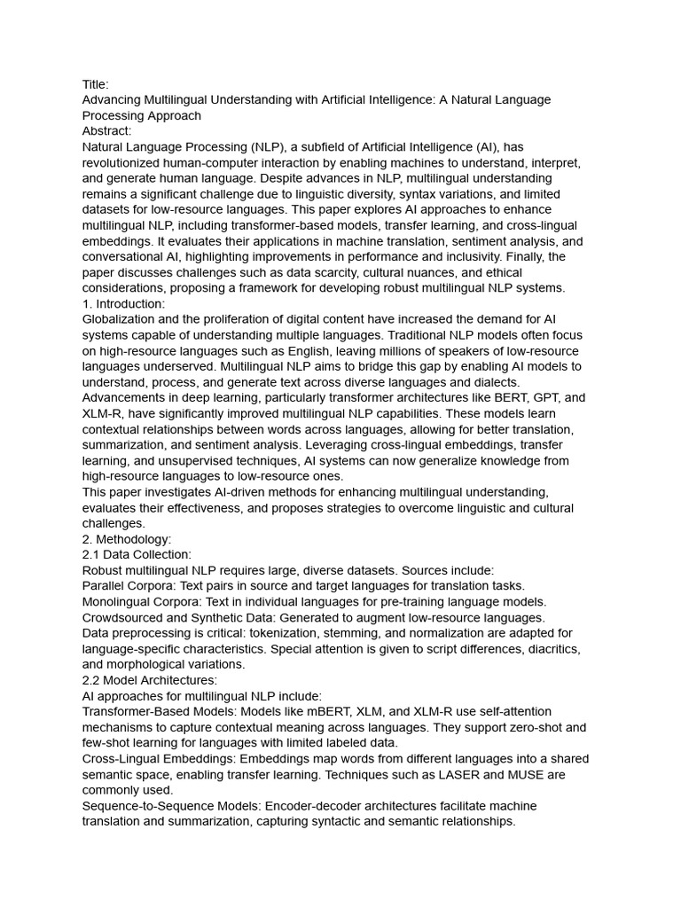 Untitled Document | PDF | Artificial Intelligence | Intelligence (AI ...