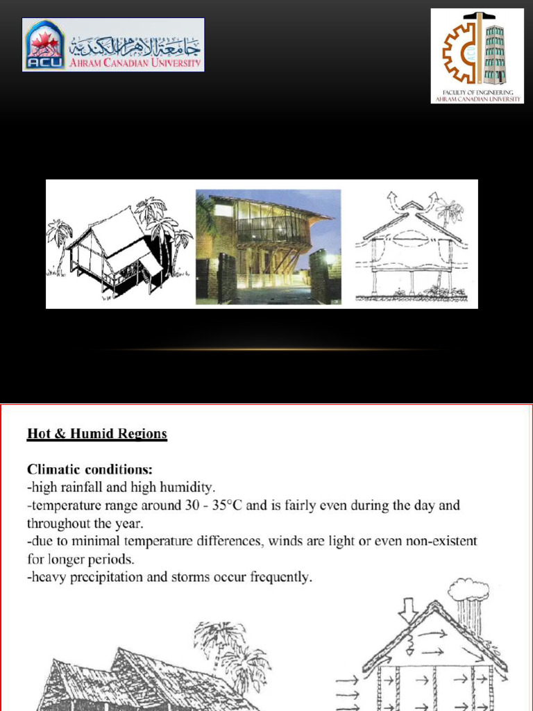 Building Design For Hot Humid Zones | PDF