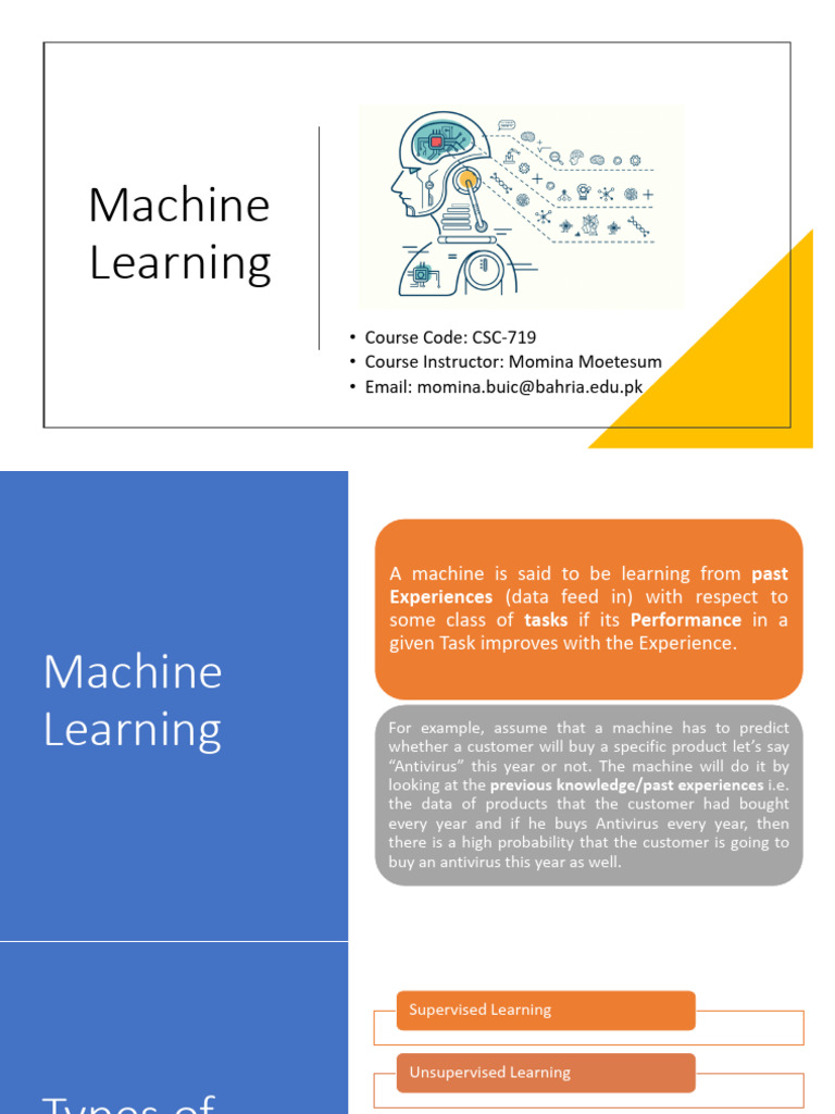 Machine Learning Supervised Part1 15032022 090259pm | PDF | Statistical ...