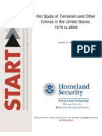 Hot Spots of Terrorism and Other  Crimes in the United States, 1970 to 2008