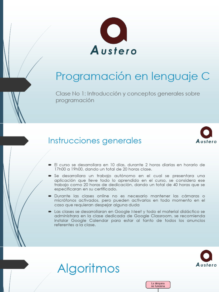 Clase 1 | PDF | Programación de computadoras | Programa de computadora
