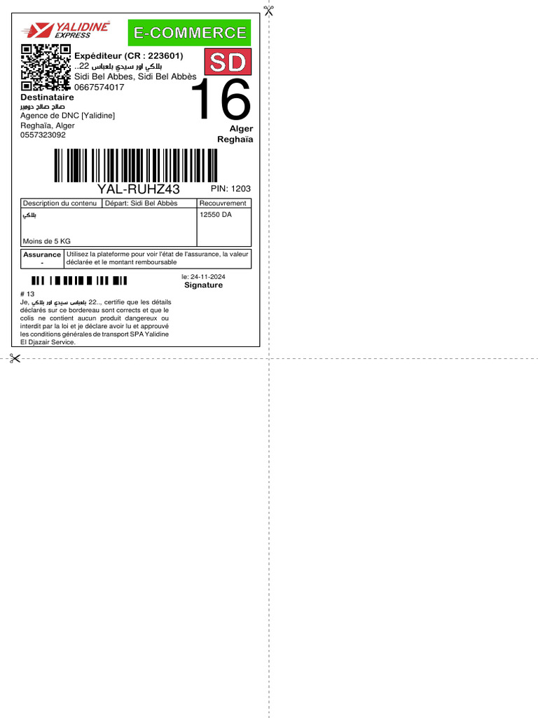 Bordereau | PDF