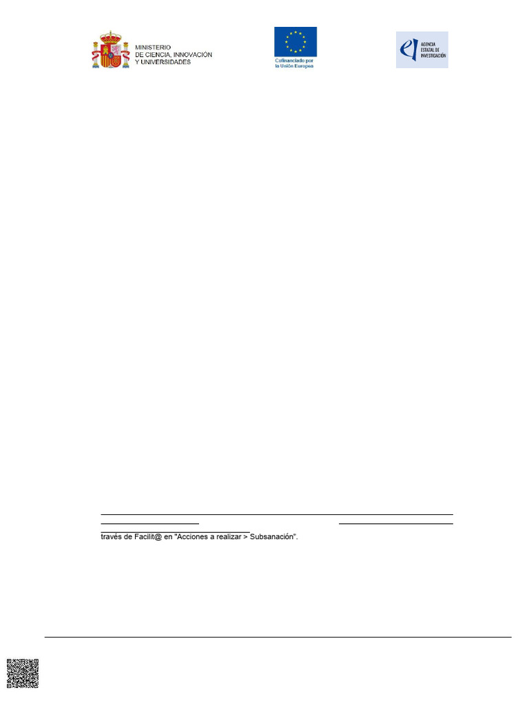 PID2024 Requer Subsanac Con Anexos FDA-1 | PDF | Administración Pública ...
