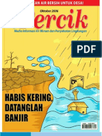 HABIS KERING DATANGLAH BANJIR. Media Informasi Air Minum dan Penyehatan Lingkungan PERCIK Edisi Oktober 2006. 