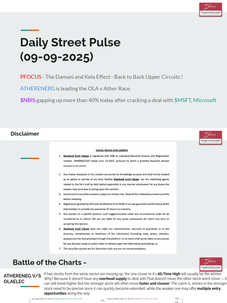 Daily Street Pulse - Sept'25 | PDF