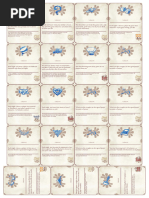Blood On The Clocktower - Character Reference Sheet | PDF