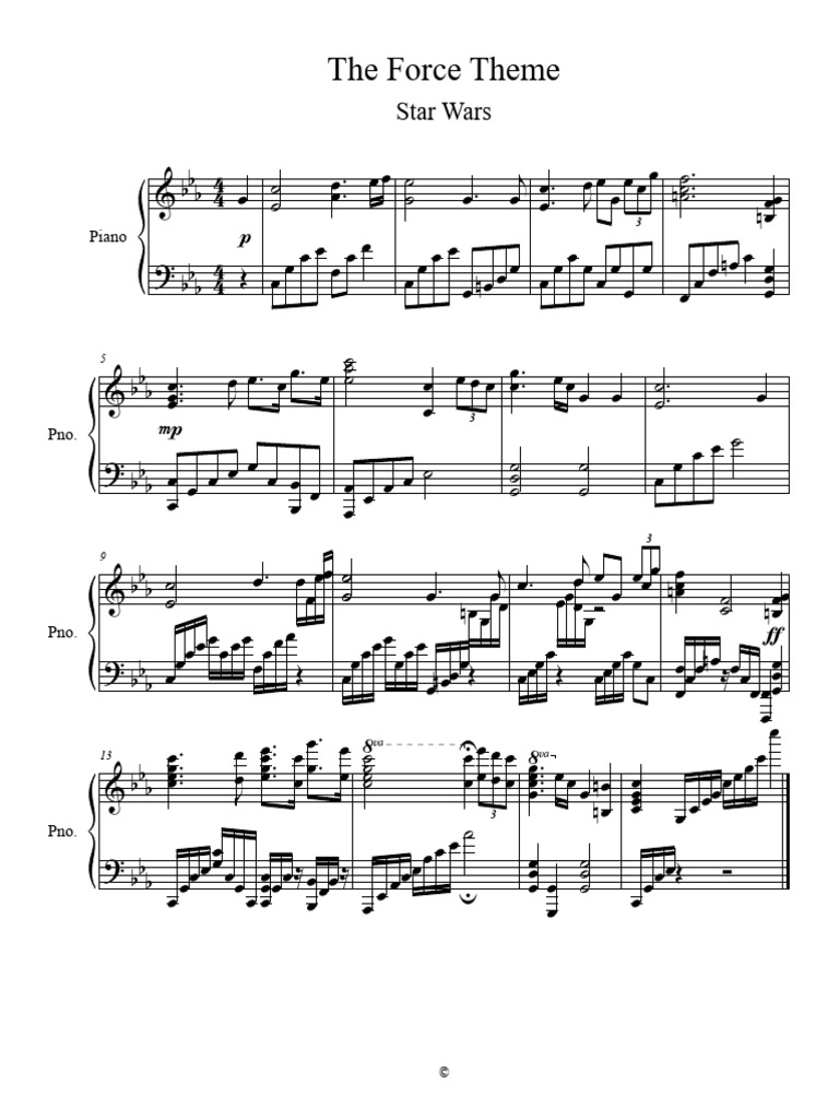 The Force Theme | PDF