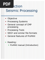 Seismic Processing