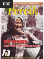 Download Isu Gender dalam penyelenggaraan Air Minum dan Penyehatan Lingkungan Media Informasi Air Minum dan Penyehatan Lingkungan PERCIK Edisi April 2007  by Oswar Mungkasa SN99084145 doc pdf