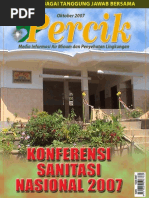 Download Konperensi Sanitasi Nasional 2007 Media Informasi Air Minum dan Penyehatan Lingkungan PERCIK Edisi Oktober 2007  by Oswar Mungkasa SN99084183 doc pdf