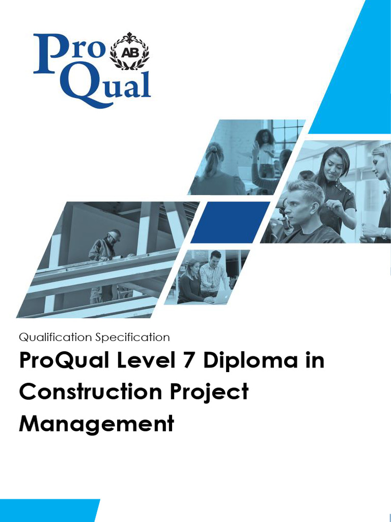 ProQual Level 7 Diploma in Construction Project Management | PDF ...