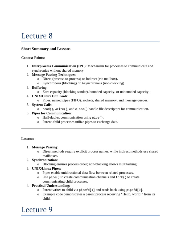 Cs604 Notes | PDF