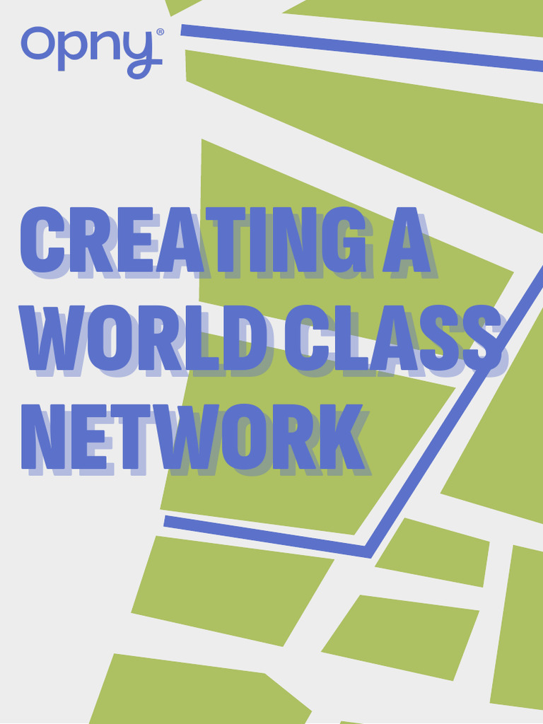 Creating A World Class Network | PDF