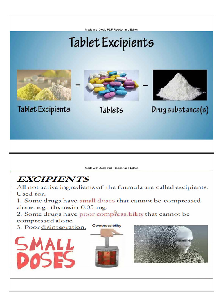 Tablet Excipient | PDF