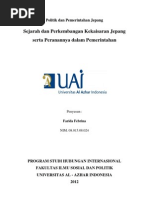 Download Sejarah dan Perkembangan Kekaisaran Jepang serta Peranannya dalam Pemerintahan by Farida Febrina Nawawi SN99086863 doc pdf