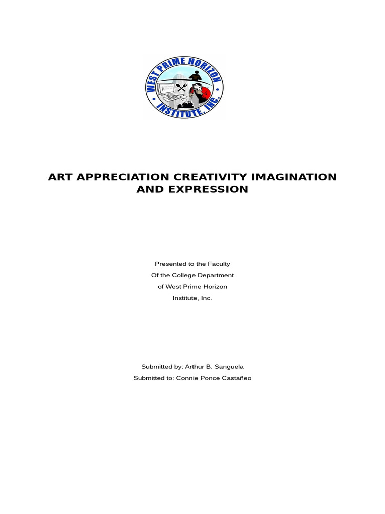 Art Appreciation Project | PDF | Narrative | Storytelling