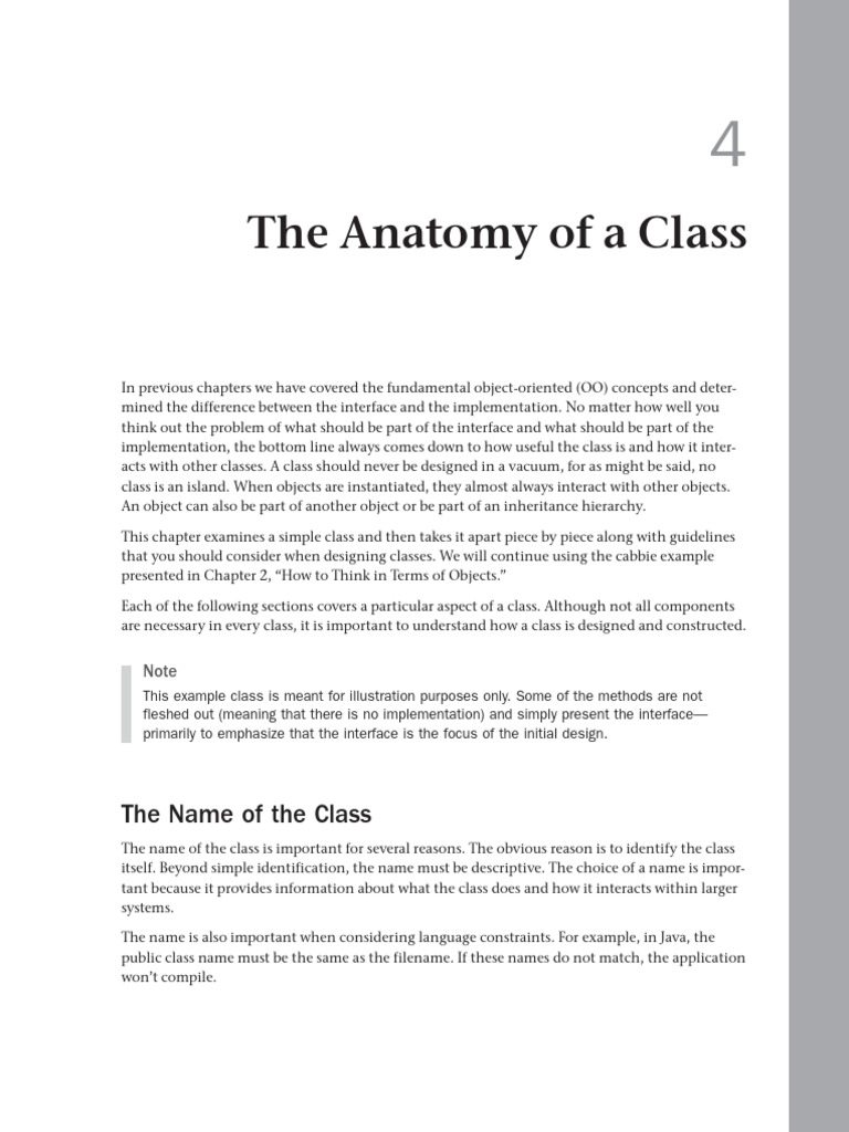 ch4 | PDF | Class (Computer Programming) | Method (Computer Programming)