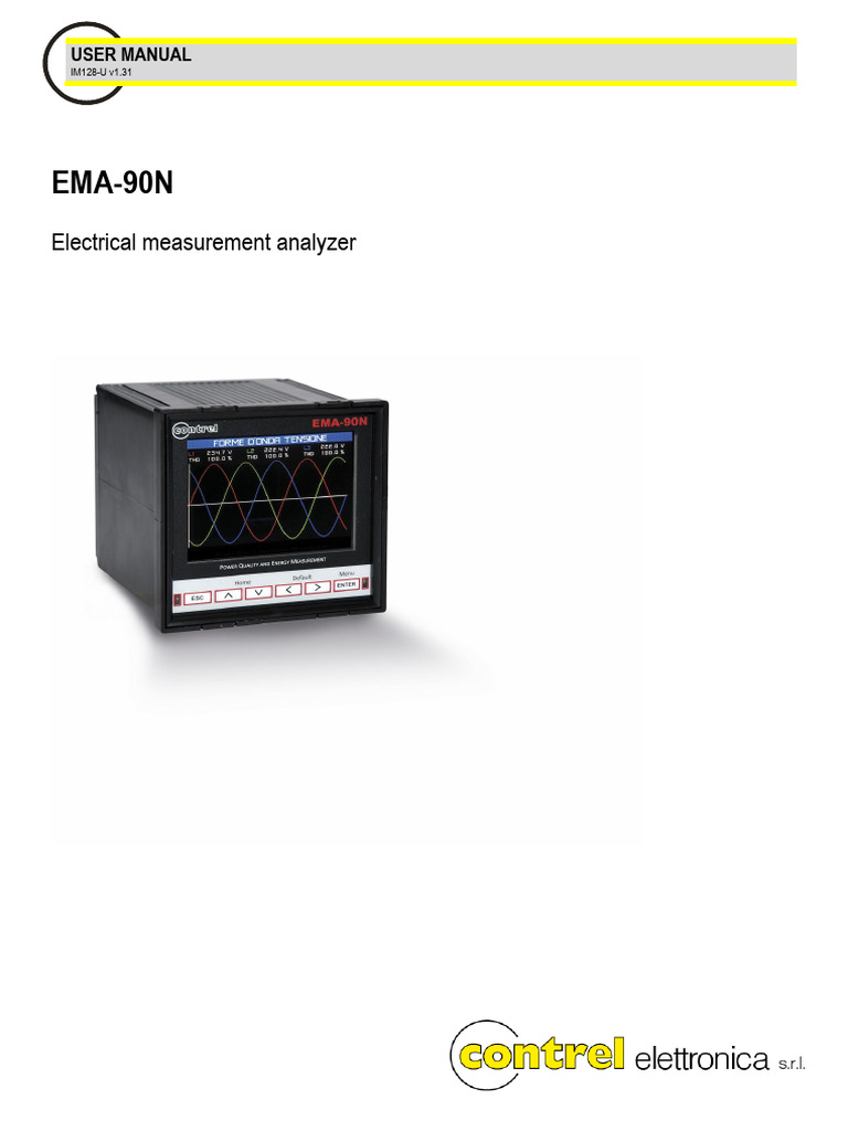 EMA-90N: Electrical Measurement Analyzer | PDF | Computer Engineering ...