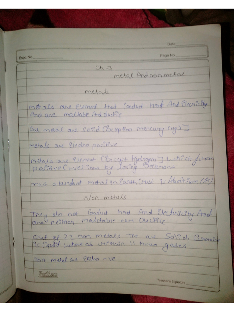 CH 3 Notes | PDF