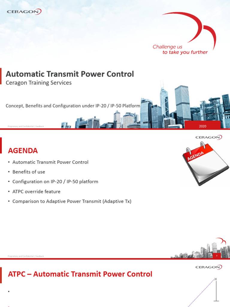 IP-20 50 Automatic Transmit Power Control Common 11.3 f2 | PDF | Radio ...