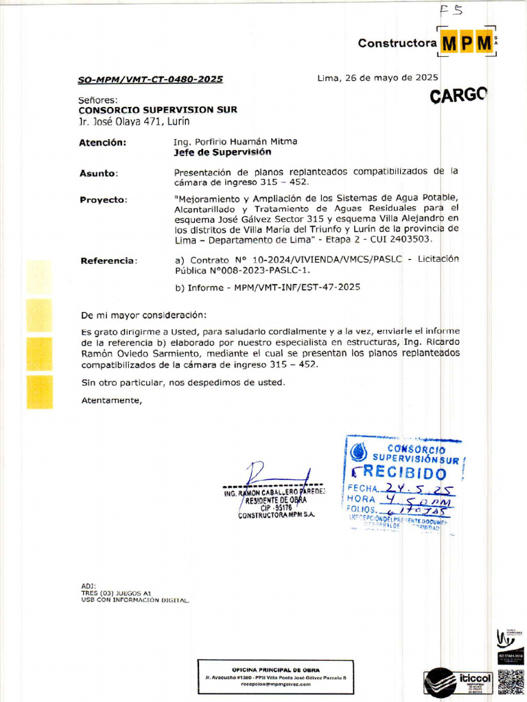 Carta 0480 2025 | PDF